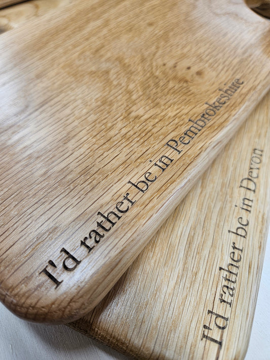 LUCY - Small Oak Serving Board